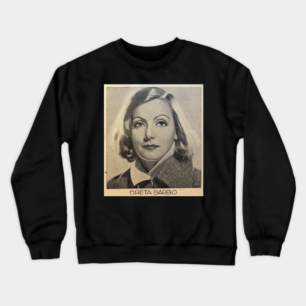 Greta Garbo Crewneck Sweatshirt by MasterByMaster